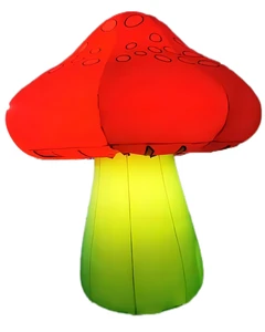 Customized Inflatable LED Mushroom Lamp Advertising
