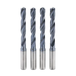 Internal Cooling Diameter 10mm Iron Twist Tool Deep Hole Drill Bit Processing Solid Tungsten Carbide for Drill Bits