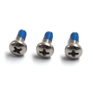 Hot Sales Customized Stainless Steel 316 304 Blue Patch Coating Pan Head Phillips With Silicone Washer Sealing Screws