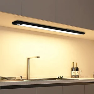 Modern LED Aluminum Luminous Cabinet Lamp 1500mAh Rechargeable Wireless Motion Sensor Closet Light for Bedrooms Sensor Switch