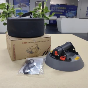Easytech Industrial Integrated Vacuum Suction Cup Glass Suction Cup for Rough Surface Durable Silicone Vacuum Suction Cup