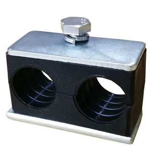 Heavy duty bolt pipe clamp