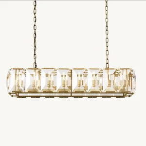 Modern Tree Branch French BRONZE Large Teardrop Chandeliers Ceiling Pendant Hanging Light Dinning Room Crystal