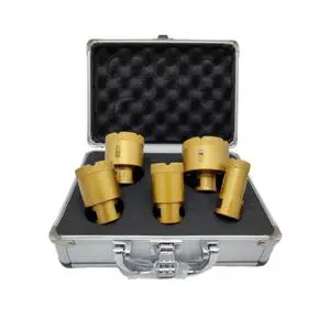 MECHIWARE China Manufacture Durable Vacuum Brazed Diamond Core Drill Bits for Granite Marble Concrete Stone Drilling
