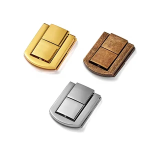 Luxury Metal Clasp Lock for Wooden Gift Boxes & Fashion Handbags