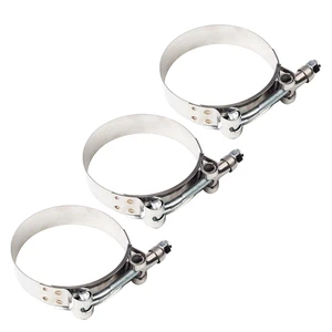 Hot Sale Heavy Duty Hose Clip 29-31 32-35 36-39 DIN 3017 Steel Hose Clamp Galvanized T Bolt Hose Clamp