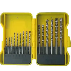 15pcs Carbide Tip Multi-Purpose Masonry Drill Bits Set for Concrete Stone