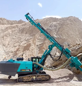Intelligent Drilling Machinery SWDE165B 36m Depth Hydraulic Rock Down-the-Hole Drill Rig DTH for Road and Tunnel Preparation
