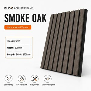 Acoustic Sound Panels MDF Wood Slat Wholesale Bulk Supplier for Spain Hotel Office Commercial Project OEM