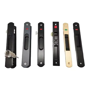 Weather Resistant Window Lock Automatic Touch Lock For UPVC Window Precision Aluminum Window Latch Lock For Hotel