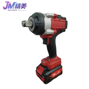 JM Model 585 20V Lithium Battery Cordless Brushless Impact Wrench Electric High Torque 850NM 3-speed Max Speed 2800RPM Square