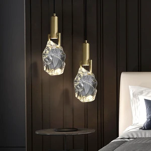 Dining Room Chandelier Modern Simple Light Luxury Crystal Bedside Lamp Creative Personality Decoration Chandeliers&pendant Light