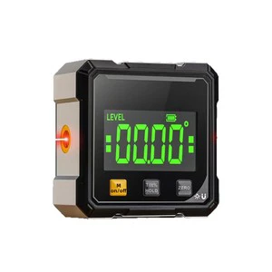Digital Laser Level Spirit Level High-Precision Horizontal Angle Tilt Measurement Electronic Slope Tool Gradient Meter USB