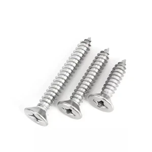 Factory Wholesale Cross Pan Head Self-tapping Screws Stainless Steel Screws with Low Price