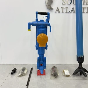 Construction Mining Blast Air Pusher Leg Rock Drill Machine YT27 Pneumatic Jack Hammer Core Drilling Rig For Ore Demolition