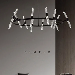 JACKSUN Italian Chandelier with Tree Branch Design Postmodern Minimalist Elegance Living Room Dining Bedroom Clothing Boutique