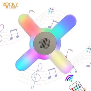 Colorful White Light Family Entertainment Disco Wireless Remote Control Music Lamp