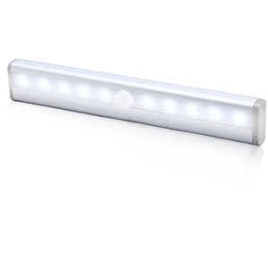 10 LED Infrared Motion Detector Led Closet Night Light Wireless Motion Sensor 4*AAA Battery Operated Cabinet Light