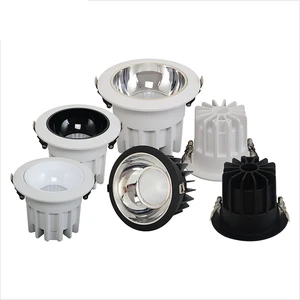 Deep Cup Antiglare Cob Leds Downlight AC110V 220V Ceiling Spot Down Light Frameless Cob Recessed IP20 Led Commercial Downlights