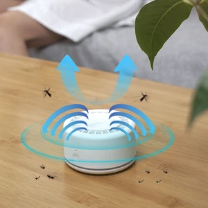 Fast Shipping Healthy Electric Mosquito Killer 500Mah Photocatalysis Mute Insect Trap Bug Zapper with LED Light Source