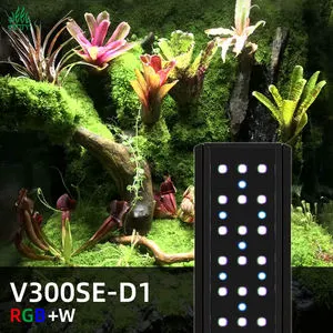 WEEK AQUA V300D1 WRGB Full Spectrum Plant Grow Light LED Aquarium Lamp for Fish tank Aquascape