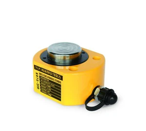Small Hydraulic Cylinder Jacks Low Height Stainless Steel Body with Gear Core Components Single Acting Hydraulic Jack