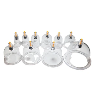 Negative Pressure Plastic Suction Thickened Vacuum Explosion Proof Hijama Cupping Cups Body Use Antirheumatic Class I ce