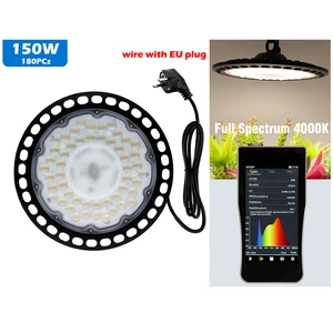 Ip65 Full Spectrum Led Grow Light Smart Plant Growing Lighting Sunlight 150w Ufo Led Horticulture Lamp for Indoor Plant