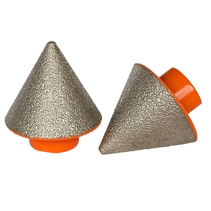 Brazed Diamond Bits Beveling Chamfer Bit Beveling Beaking Chamfer Bit M14 Hole Saw Drilling Crown Cutter Grinding for Granite