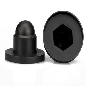 China Factory Export Hot Selling Waterproof Dustproof Decorative Protective Hex Bolt Nut Cover Plastic