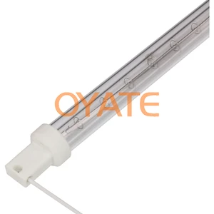 500w Food Catering Lamp Near Wave Infrared Heating Lamp 118mm 220mm Halogen Jacketed Lamps