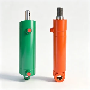 CE for Flange Welded Hydraulic Oil Pressure Cylinder Single Lifting Ear ISO Certified Hydraulic Cylinders for Dump Truck