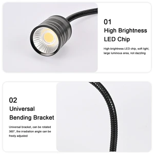12W Full Spectrum LED Aquarium Light 3Color Adjustable Focal Length Super Bright Saltwater/Freshwater Reef Coral Fish Tank