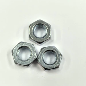 GB6170 Hex Nut M1.6 Metric Fine Thread Grade 10 DIN934 Hex Nut for Automotive Industry Black Oxide Zinc Plate Alloy Standard Nut