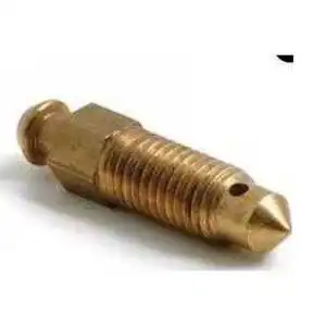 Metric UNC NPT Threaded Components High Precision Custom Brass Parts Accuracy Finish Automotive Industrial Factory Hardware