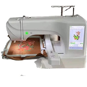 Household Mini Portable Electric Sewing Machine with Light for Garments Ideal for Crafting Mending and Embroidery