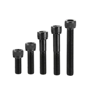 3/16 1/4 5/16 3/8 1/2 5/8 7/16 Inch Imperial UNC UNF Black Oxide Alloy Steel Allen Hex Socket Head Cap Screws Bolts