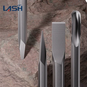 Strong Impacting Performance 17pcs SDS Hammer Concrete Masonry Drill Bit Set 40Cr Alloy Steel Portable Storage Case for Stone