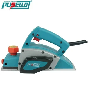 PUSELLO Handheld Multifunctional Wood Planer 600W Electric Hand Planer 82mm Wood Planer for Carpenter Tools