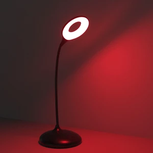 Modern Home Decor ABS Material Touch Control Stepless Dimmable Color-Changing USB Rechargeable Cordless Battery LED Table Lamp