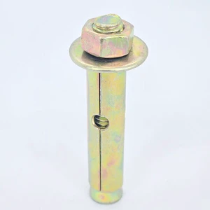 Heavy Duty Concrete Flat Head Threaded Expansion Bolt Sleeve Anchor Bolt Carbon Steel Stainless Steel Zinc-plated Wedge Anchor