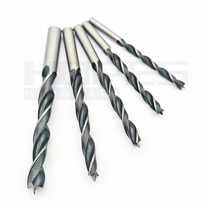 High Hardness Twist Brad Point Drill Bits for Diameter 3 4 5 6 7 8 9 10 11 12 13 14 15 16mm Hole Wood Drilling Tools