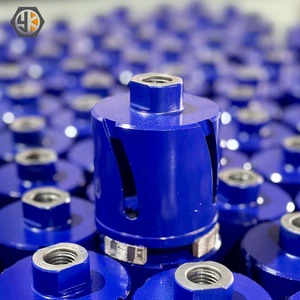 72x65mm Stone Hole Saw M16 Thread Dry Diamond Core Drill Bits Concrete Brick Stone Drilling