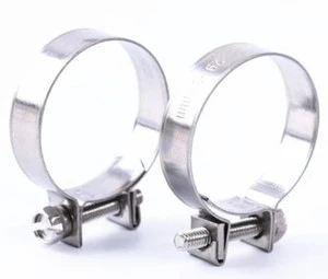 Miniature Bolt and Nut Hose Clamp Universal 30mm 6mm 8mm Tube Clamp