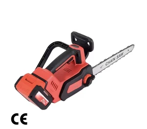 OEM ODM Industrial Grade 12 Inch High Endurance 21V Brushless Lithium Battery Powered Cordless Chain Saw for Wood Saw