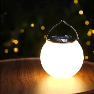 Type C Rechargeable LED Camping Lantern IP65 Waterproof with PC Body Red Night Light Outdoor Lighting