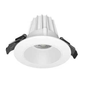 4inch COB Downlight Anti-glare with External Driver Dimmable Recessed Ceiling Fixture White Black Finish