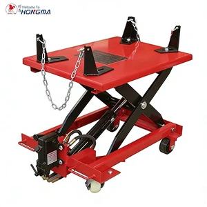 Floor Horizontal Transmission Hydraulic Jack 1 Ton Steel