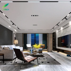 High Quality Modern Aluminum Ce Rohs LED Magnetic Track Light With Black White Cover Rail Spot Down Lamp