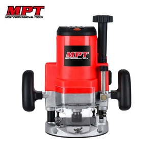 MPT MRU1207 2200w 12mm Power Manual Professional Electric Woodworking Router Corded Routers